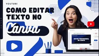 Como editar um texto de uma imagem não editável no canva 2025