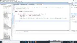 Java Programming Tutorial  - 31 Unboxing  Converting the object to primitive data type