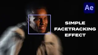 FACE TRACKING EFFECT IN UNDER A MINUTE | After Effects 2022 Tutorial