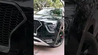 Hyundai CRETA New RS Grill Installation #creta #modification #trendingshorts #viralshorts