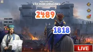 LIVE:  Vây Hãm 2489 Mùa 2! Xin Anh Em Đừng Cản Tôi Nâng Power! Đua Thiên Đỉnh Thôi!