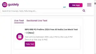 IBPS RRB PO Prelims 2024 Free All India Live Mock Test - 3 (New)
