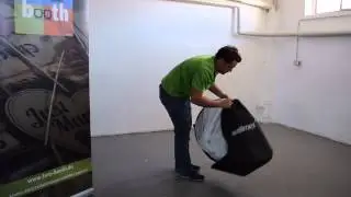 Falthintergrund zusammenfalten