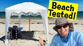 OutdoorMaster (Fancy) Beach Cabana Review 👀