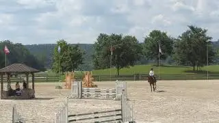 Novice jump round at Chatt