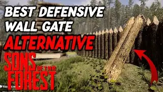 Best Defensive Wall Gate Alternative In Sons Of The Forest