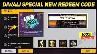 DIWALI SPECIAL NEW REDEEM CODE | NEW DIWALI REDEEM CODE FF | FREE FIRE NEW EVENT | FF NEW EVENT