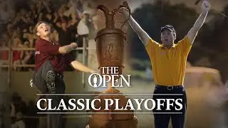 FOUR-MAN PLAYOFF | Els vs Levet vs Appleby vs Elkington | 131st Open Championship | Classic Playoffs