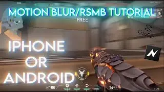 How to add Motion Blur Effect on Mobile for Montages