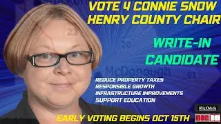 Connie Snow for Henry County: Leadership for a Safer, Stronger Future