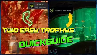 Gun Fu & Two Headshots One Bullet Trophy Guide Cyberpunk 2077 EASY