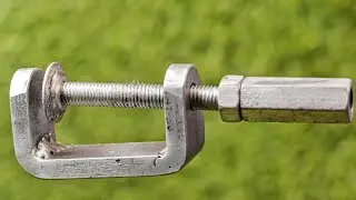 DIY Hand Made Mini Bench Clamp | New DIY TOOL | Be Creative