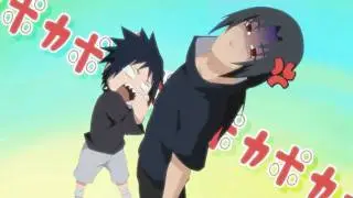 【Naruto】Sasuke hits Itachi 【ナルト】サスケがポカポカしてるだけ vers.