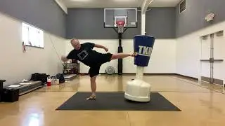 Hit something