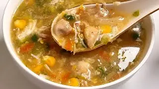 नही होगा अब सर्दी जुकाम, बढ़ेगी ताक़त मिलेगा आराम | चिकन वेजटेबल सूप | Chicken Vegetables Soup