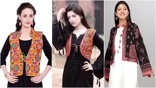 New Trendy ideas of Top designs waistcoat for girls 2021