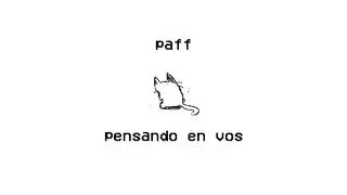 Paff - Pensando en vos 💔 (Audio Oficial)