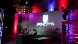 World Freerunning Parkour Federation at Coral Gables Museum 2013