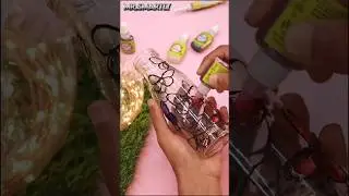 Easy and Fun Fevicryl Glass Colour Crafts for Beginners #shorts #viral