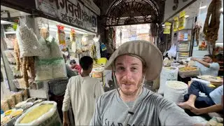 Exploring Asia’s LARGEST Spice Market in Old Delhi India! (We could not breathe!)