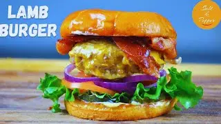 How to Make the Perfect LAMB BURGER | Simple, Delicious, and Irresistible Recipe!