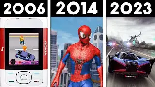 EVOLUÇÃO DOS JOGOS DA GAMELOFT