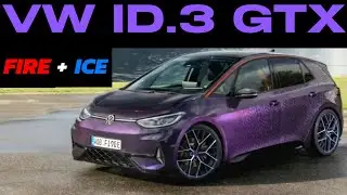 VW ID.3 GTX Fire+Ice Is A Hot Electric Hatch That Pays Tribute To The Past