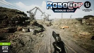 RoboCop Epic Graphics & Brutal Gameplay - Unreal Engine 5