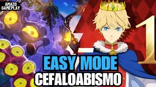 EASY MODE CEFALOABISMO PARTE 6 - Black Clover Mobile