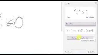 Ink-to-Math and Math Practice Quiz in Microsoft OneNote (Taglish)