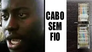 memes em imagems - cabo sem fio