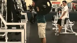 Squat Max - Dennis - 275 and 285 with a bonus 155 widow maker