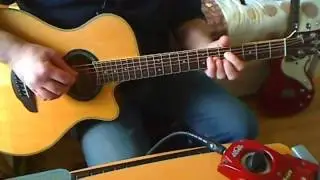 Rickie Lee Jones ~ Chuck E's in Love ~ Acoustic Guitar Riff