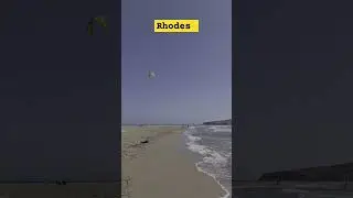 #Rhodes is best for #kitesurfing #greece #beach