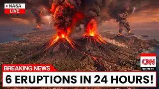 6 VOLCANOES JUST ERUPTED — Ash Reaches 50,000 FEET Over Indonesia!