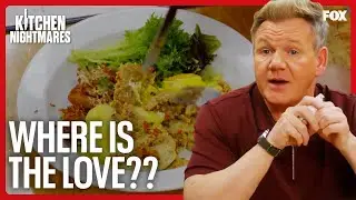 Gordon Tries “Love Bites” Food, But The Love Was Missing… | Kitchen Nightmares