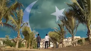 Independence Day Celebration in Sarib Graphy style | Karachi
