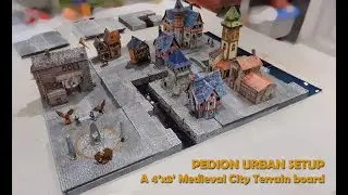 Medieval City Terrain Board by Pedion
