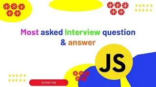Most Asked Interview Questions and Answers #19   #reactjs #javascript #nodejs #angularjs #frontend