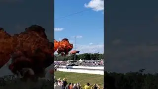 General Lee Stunt Jump | New Record 216 Feet #shorts