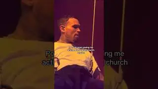 Chris Brown pissed off and singing at the same time is just funny😭 