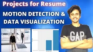 Project 2: Motion Detection visualization | projects for resume | Detailed explanation with code.