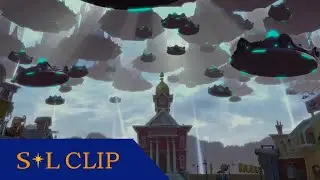 The Alien Invasion Scene (With War of the Worlds Sounds and Music) (Chicken Little Fan Edit Clip)