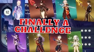 3.7 Spiral Abyss Is Still Hard But We Finished It! | Genshin Impact