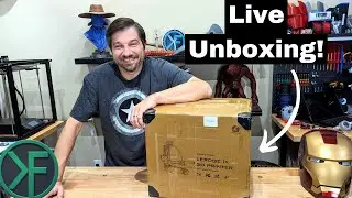 Lerdge iX 3D Printer: Live Build and Print