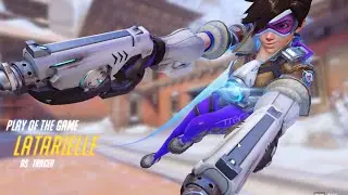 Tracer play of the game! and other highlights! {Overwatch}