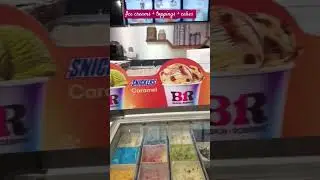 Baskin and Robbins ice creams 
