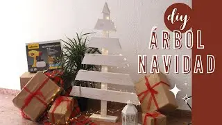 Como HACER ÁRBOL de NAVIDAD de MADERA FÁCIL | El Taller de AJ