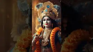 🤯Why Lord Krishna always stands crossed legs? #amazingfacts #facts #hinduism #krishna