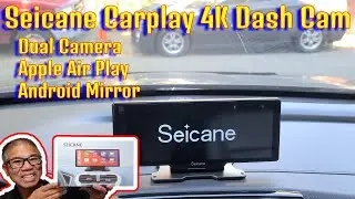 How to install Seicane Carplay 4K Dash Cam